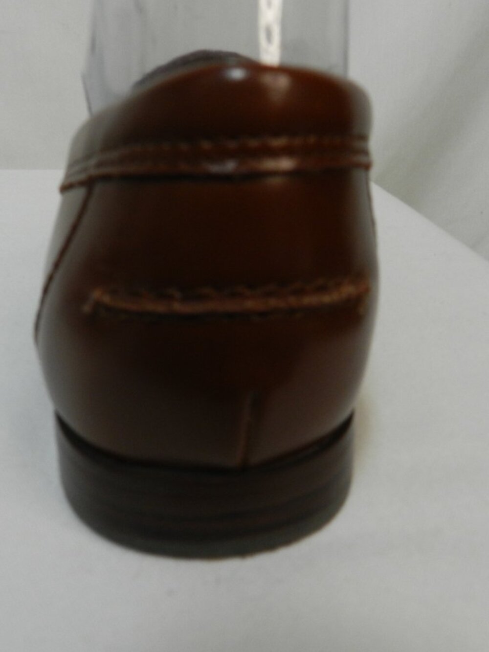 J. Crew Vintage Size 7 Leather Horse-bit gold-tone brown Loafers flats slides 7 - Picture 9 of 15